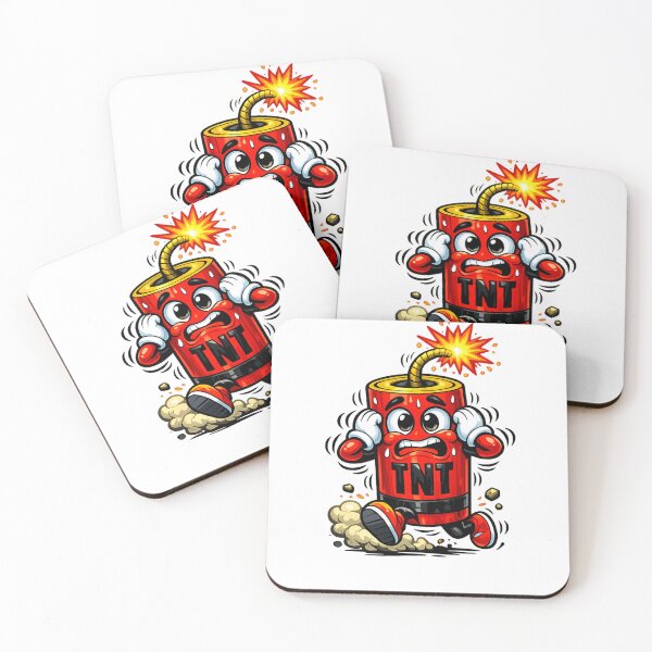 Item preview, Running TNT — Explosive Cartoon Energy designed and sold by ivodanivan.