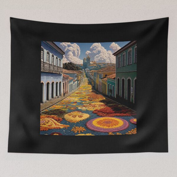 Item preview, Sacred Ground  Corpus Christi in Brazilian Poetic Folk Art #16 designed and sold by Helios Be. Lavsh.
