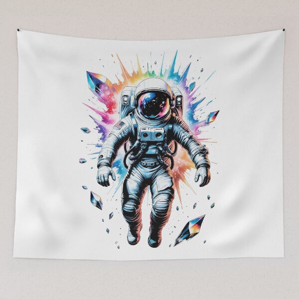 Item preview, Nebula Crystal Astronaut designed and sold by Dhenin Studio.