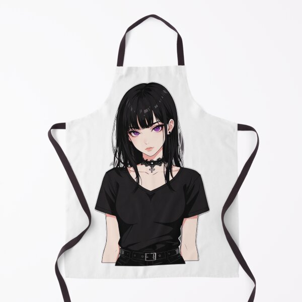 Item preview, Dark Aesthetic Anime Girl | Gothic Streetwear Waifu Art designed and sold by AnimDream .