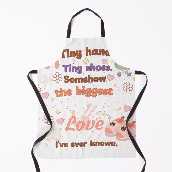 Item preview, Tiny Hands Biggest Love Gentle Motherhood Quote designed and sold by PromptCoreNexus.