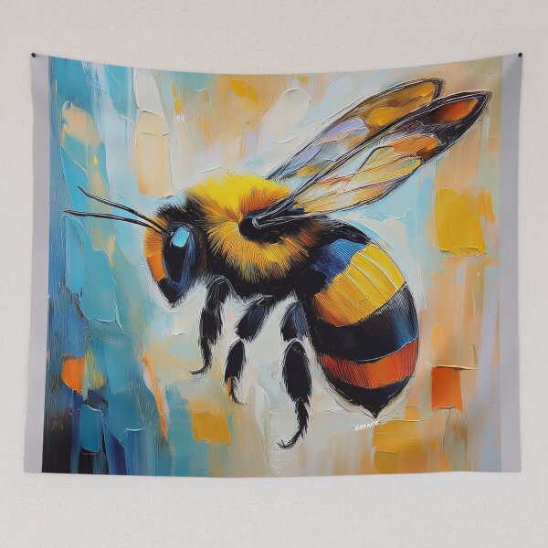 Item preview, Whispers of the Bumble Bee in Vibrant Silence designed and sold by mrpropcake.