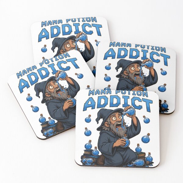Item preview, Mana Potion Addict designed and sold by ImprintEmporium.