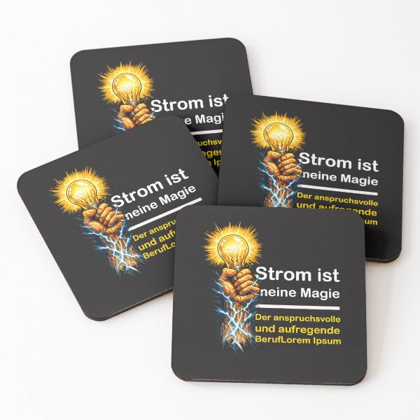 Item preview, Elektrizität ist magisch … mein Beruf ist anstrengend und spannend designed and sold by BYMK.