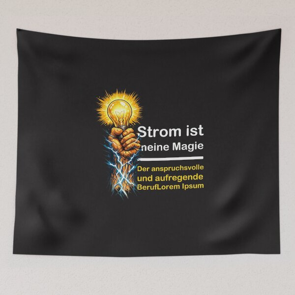 Item preview, Elektrizität ist magisch … mein Beruf ist anstrengend und spannend designed and sold by BYMK.