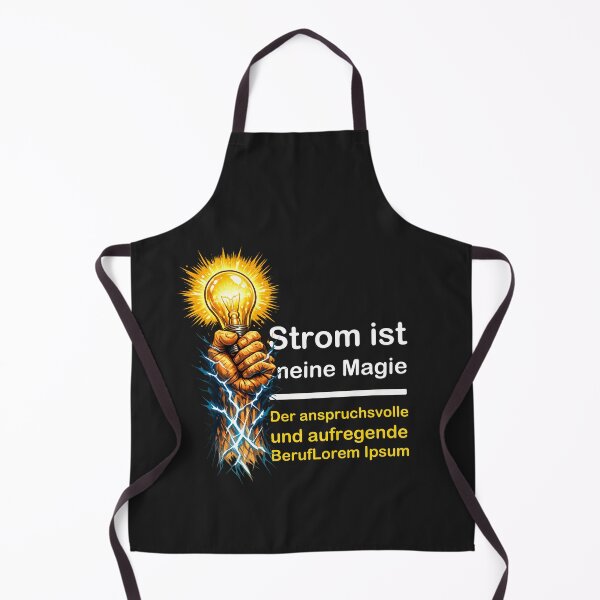 Item preview, Elektrizität ist magisch … mein Beruf ist anstrengend und spannend designed and sold by BYMK.