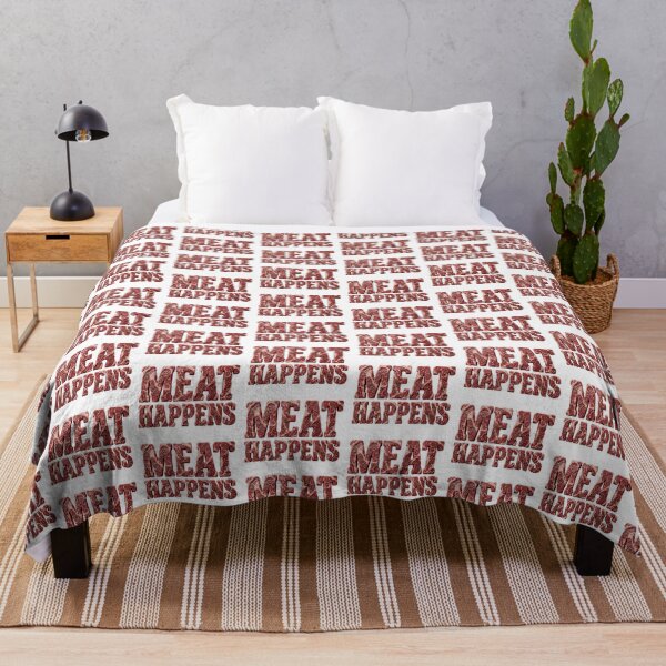 Item preview, [TEXT ONLY] No.2: MEAT HAPPENS Meat Lover Art designed and sold by NO BEAVER NO PUNK.