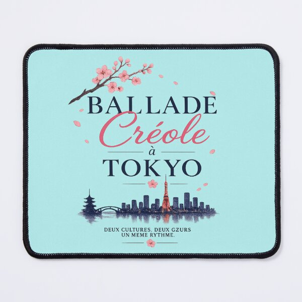 Item preview, Ballade Créole à Tokyo – Japanese Minimalist Romance Aesthetic Design designed and sold by SiseonStudio.