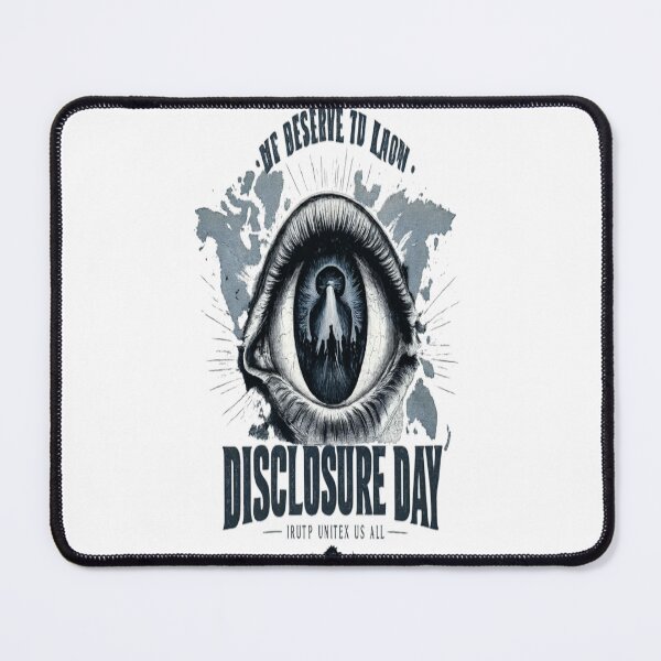 Item preview, Disclosure Day Eye of Truth – Retro UFO Alien Mystery designed and sold by CatLovers Studio.