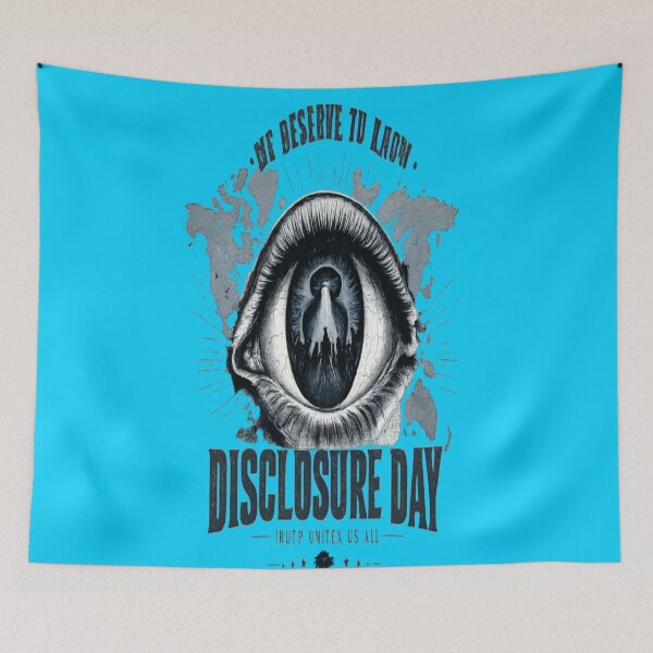 Item preview, Disclosure Day Eye of Truth – Retro UFO Alien Mystery designed and sold by CatLovers Studio.