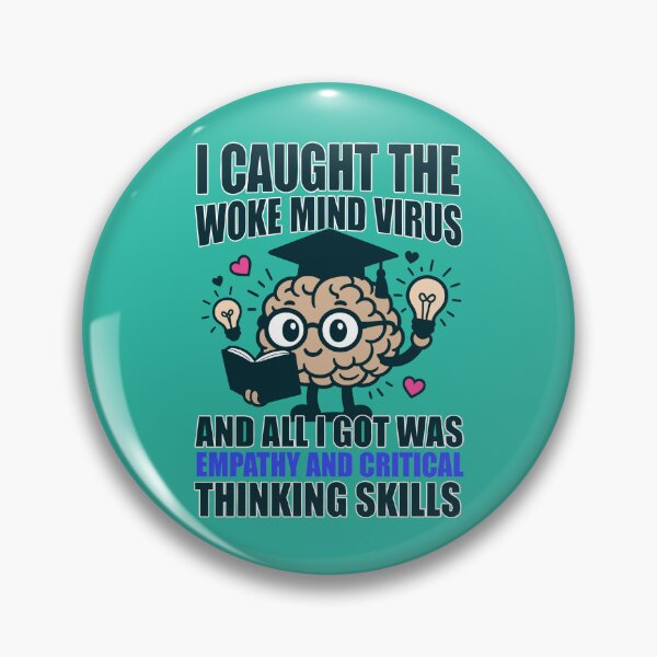 Item preview, I Caught The Woke Mind Virus designed and sold by Slightly Off Deesigns.