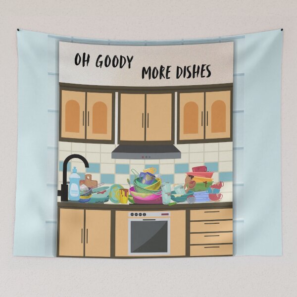 Item preview, More Dirty Dishes designed and sold by DigitalShoppeIL.