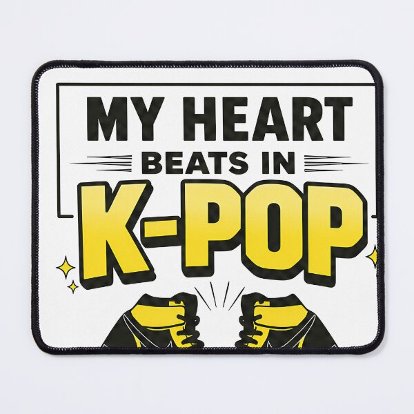 Item preview, My Heart Beats in K-Pop Shirt – Cute Korean Pop Music Fan Graphic Tee designed and sold by dance mania.