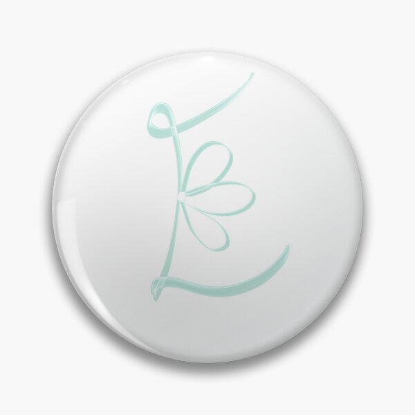 Item preview, Swirl Letter E designed and sold by foxscribbles.