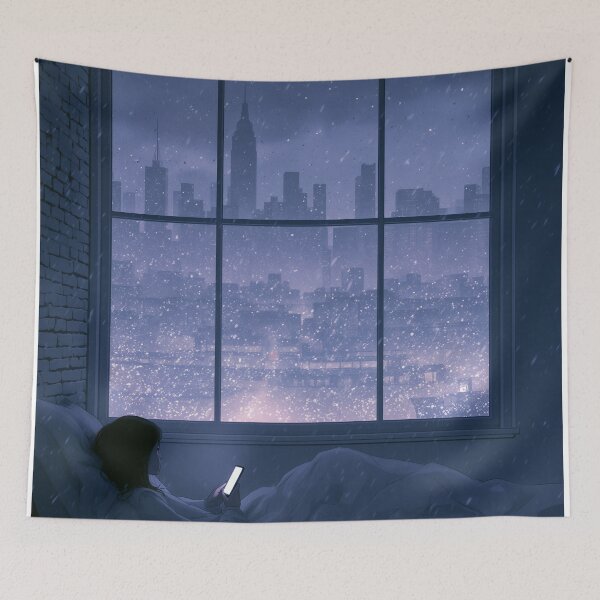 Item preview, Signals Through the Snow designed and sold by oanaunciuleanu.