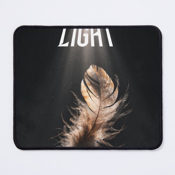 Item preview, Light – Minimal Spiritual Feather Artwork designed and sold by LordOfWear.