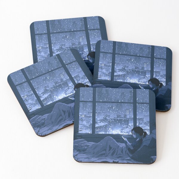 Item preview, Signals Through the Snow designed and sold by oanaunciuleanu.
