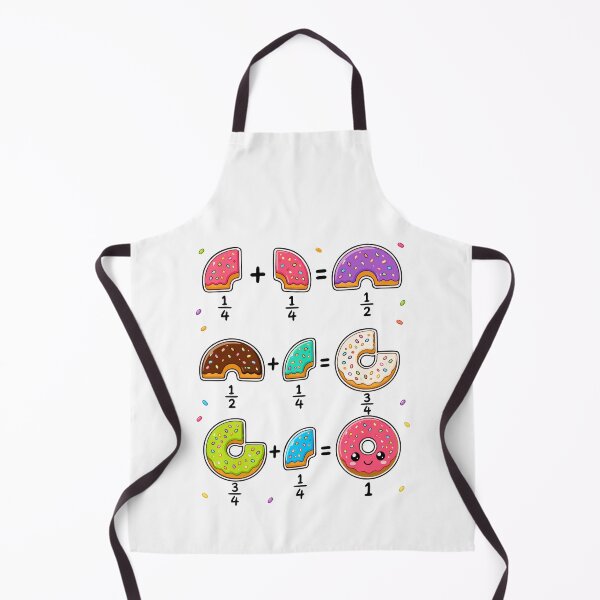 Item preview, Donut Fractions Learning Math Humor designed and sold by HandicraftArt.
