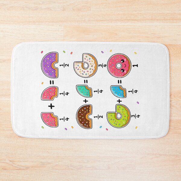Item preview, Donut Fractions Learning Math Humor designed and sold by HandicraftArt.