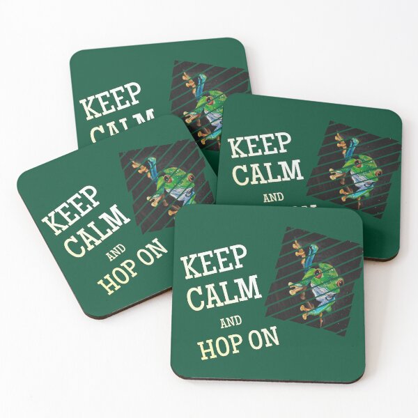Item preview, Keep Calm and Hop On  designed and sold by Ijsvogel92.