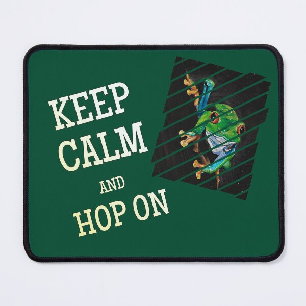 Item preview, Keep Calm and Hop On  designed and sold by Ijsvogel92.