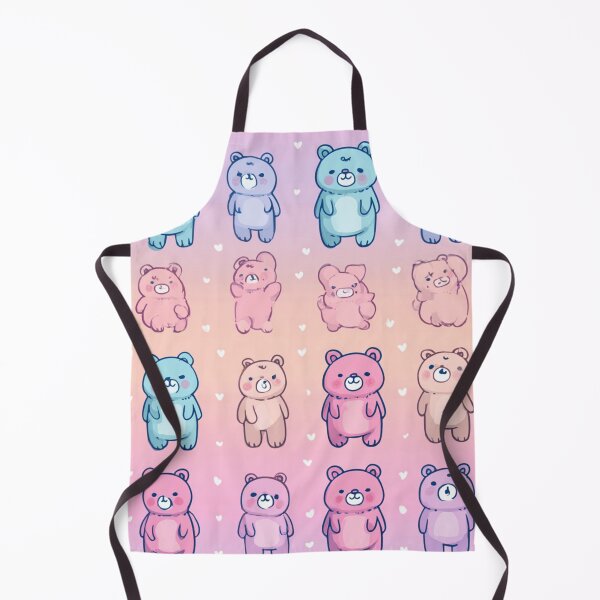 Item preview, Kawaii Pastel Cute Bear Pattern Adorable Teddy designed and sold by NicolasGlowArt.