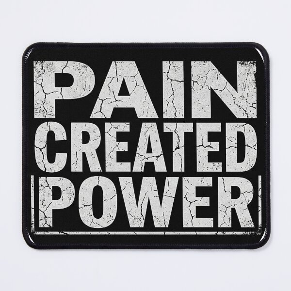 Item preview, Pain Created Power – Motivation Quote Design designed and sold by No Excuses .