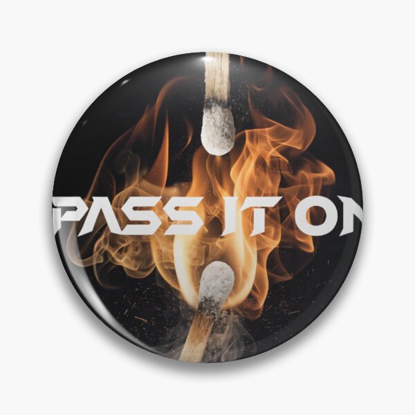 Item preview, Passion Ignites Passion – Motivational Fire Artwork designed and sold by LordOfWear.