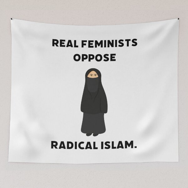 Item preview, Real feminists oppose radical Islam. designed and sold by Rachel the Artist .