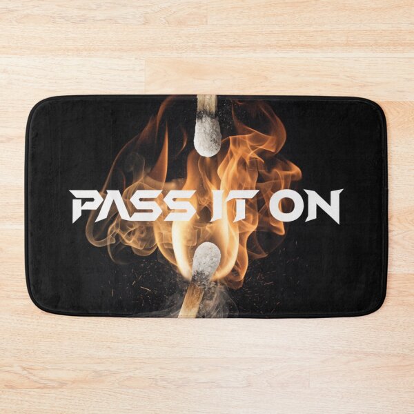 Item preview, Passion Ignites Passion – Motivational Fire Artwork designed and sold by LordOfWear.