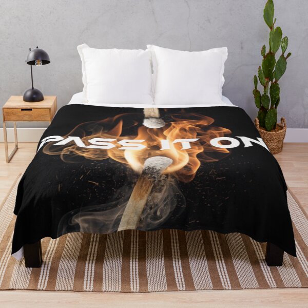 Item preview, Passion Ignites Passion – Motivational Fire Artwork designed and sold by LordOfWear.