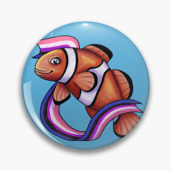 Item preview, Genderfluid Clownfish designed and sold by Plainbeans.