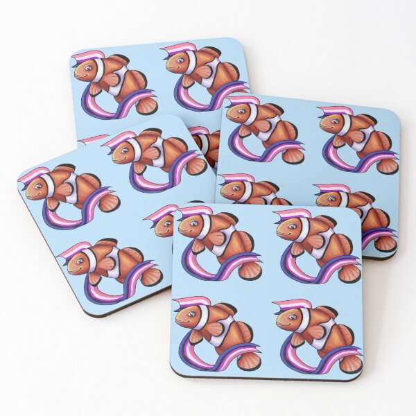 Item preview, Genderfluid Clownfish designed and sold by Plainbeans.