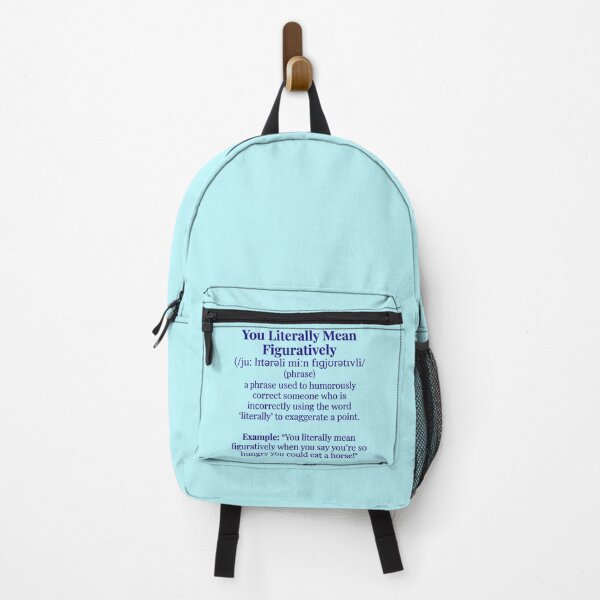 Item preview, Funny Minimalist Dictionary Definition You Literally Mean Figuratively designed and sold by Im-Ara.