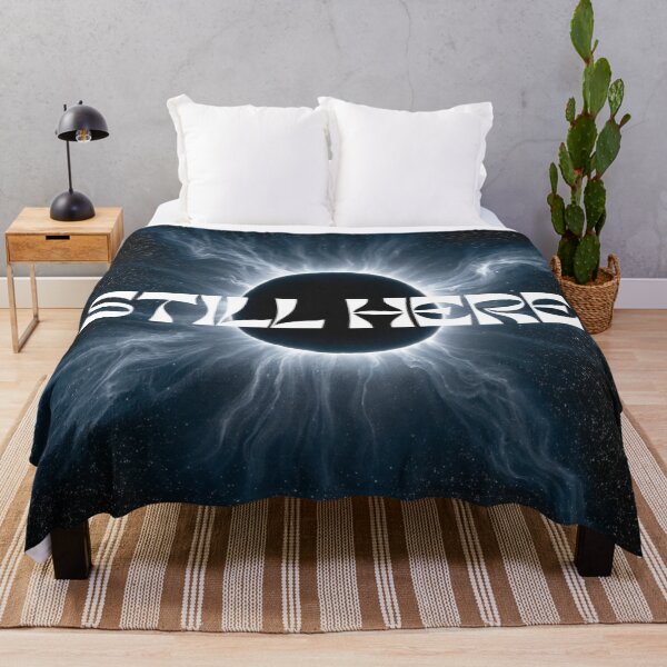 Item preview, Still Here – Cosmic Eclipse Motivation Artwork designed and sold by LordOfWear.