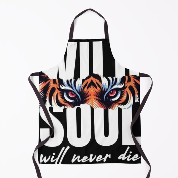 Item preview, Wild Soul Will Never Die | Tiger Spirit Typography designed and sold by TrCraftySticks.