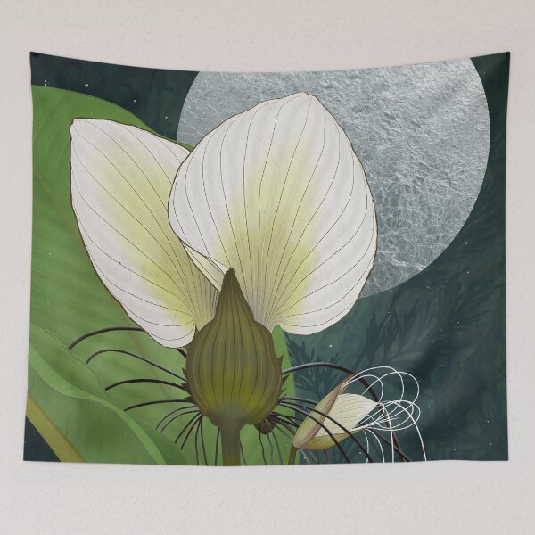 Item preview, Batflower under the Moonlight designed and sold by PAPEFOLIA.