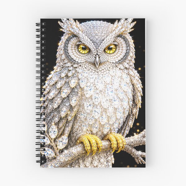Item preview, Bling Collection-White Owl designed and sold by PXLSKN.