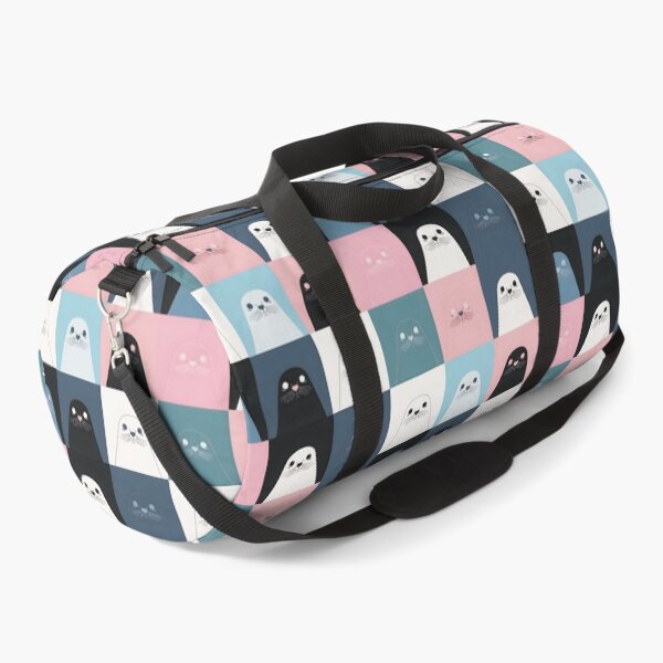 Item preview, Pink harbor seal pattern designed and sold by uunaa.
