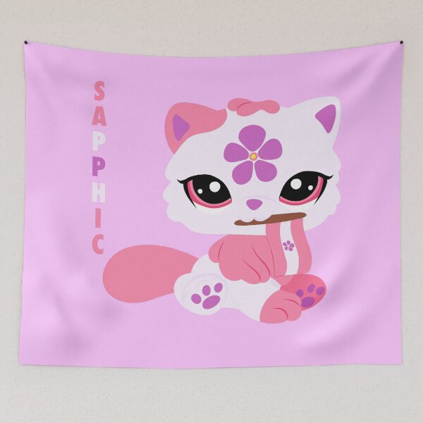 Item preview, Sapphic Cat designed and sold by That_Blind_Artist.