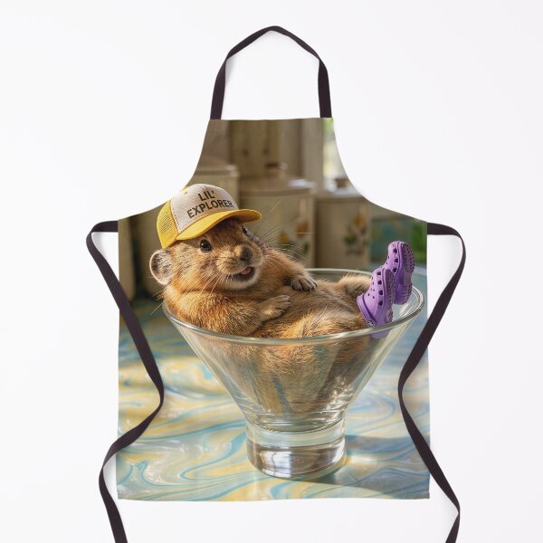Item preview, Happy Pika Invades Family Kitchen designed and sold by Tridentulus.