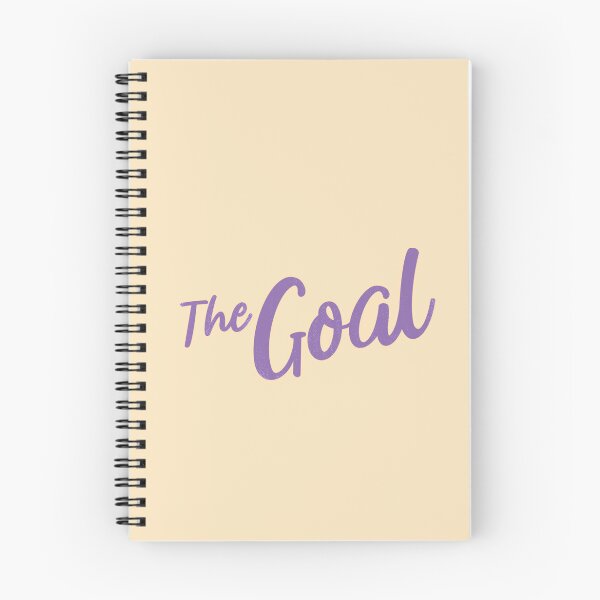Item preview, "The Goal" Book Title designed and sold by jamierachelz.