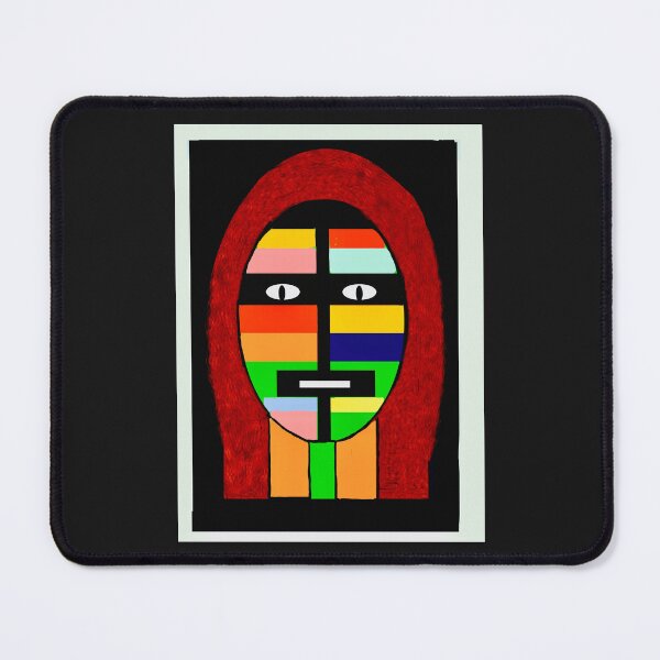 Item preview, Colorful Abstract Mask Art designed and sold by Elaine M Hayward .
