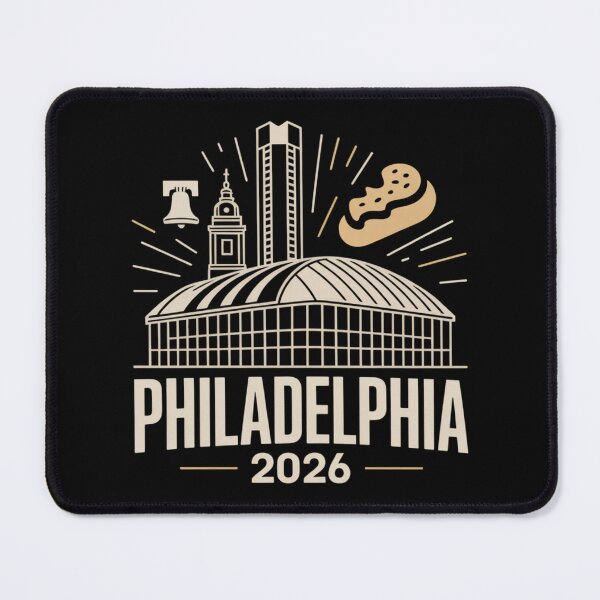 Item preview, Philadelphia 2026 Liberty Bell Stadium Cheesesteak T-Shirt V4 designed and sold by DarylWelsh2024.