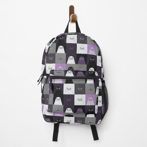 Item preview, Purple harbor seal pattern designed and sold by uunaa.