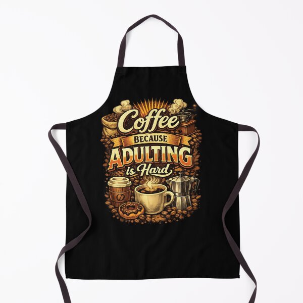 Item preview, Coffee Because Adulting is Hard designed and sold by AmberSiraj.