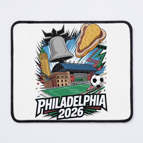 Item preview, Philadelphia 2026 Liberty Bell Stadium Cheesesteak T-Shirt V5 designed and sold by DarylWelsh2024.