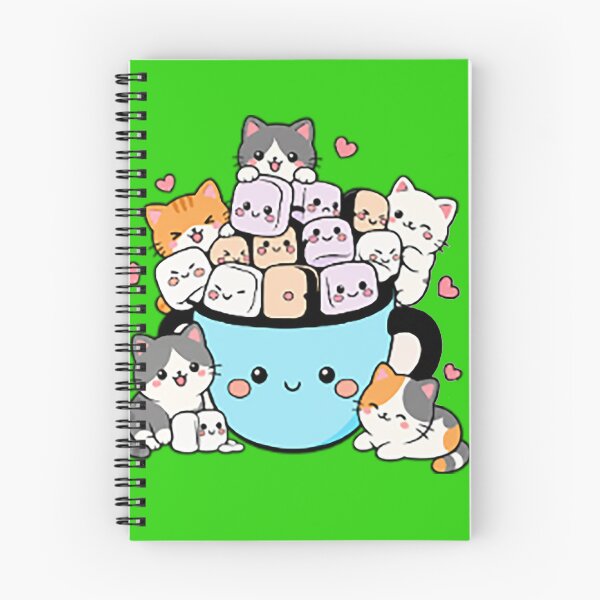 Item preview, girly mug full of cute cats and snacks  designed and sold by HomeyDay.