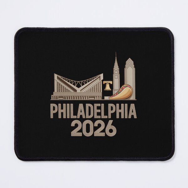 Item preview, Philadelphia 2026 Liberty Bell Stadium Cheesesteak T-Shirt V6 designed and sold by DarylWelsh2024.