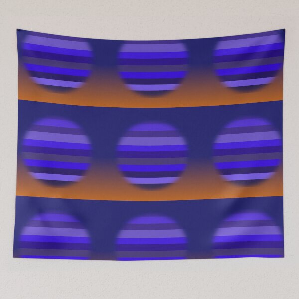 Item preview, Abstract blue rainbow pattern designed and sold by AWADHESH  CHAURASIA.